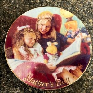 3/$15 ❤️ Mother’s Day plate 1998 special moments by Mike Wimmer